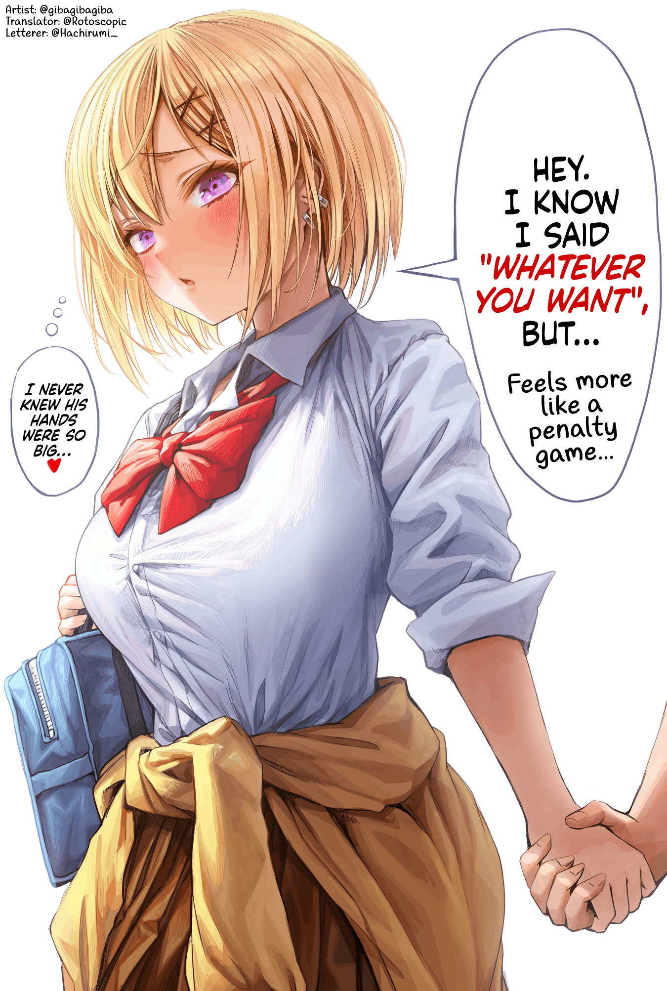 The Rock-Paper-Scissors Girl Scissors… Shoot! 第3页