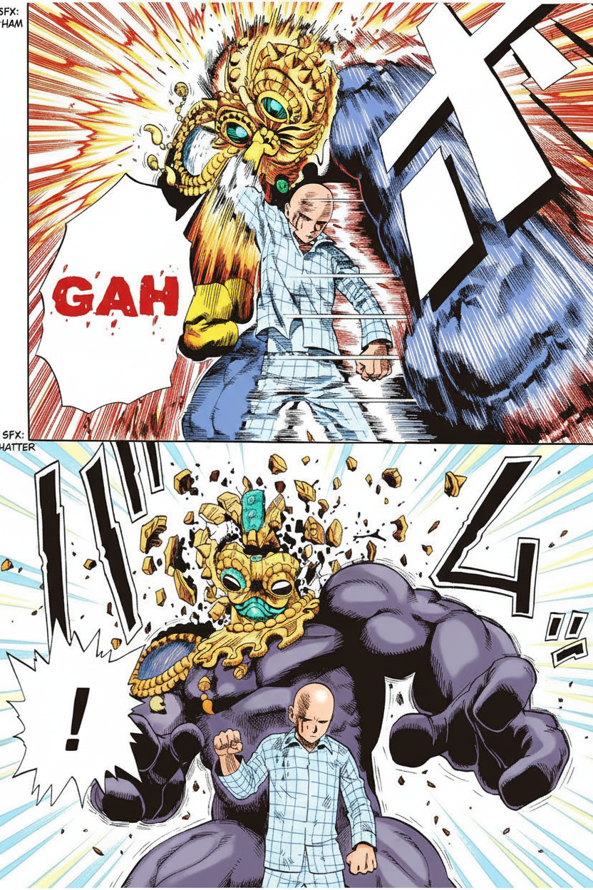 One Punch-Man (Fan Colored) Malígnos Habitantes do Subterrâneo 第11页
