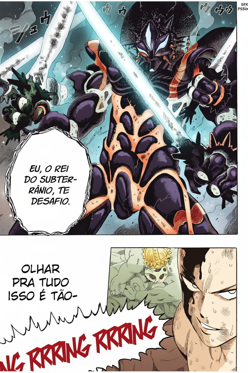 One Punch-Man (Fan Colored) Malígnos Habitantes do Subterrâneo 第17页