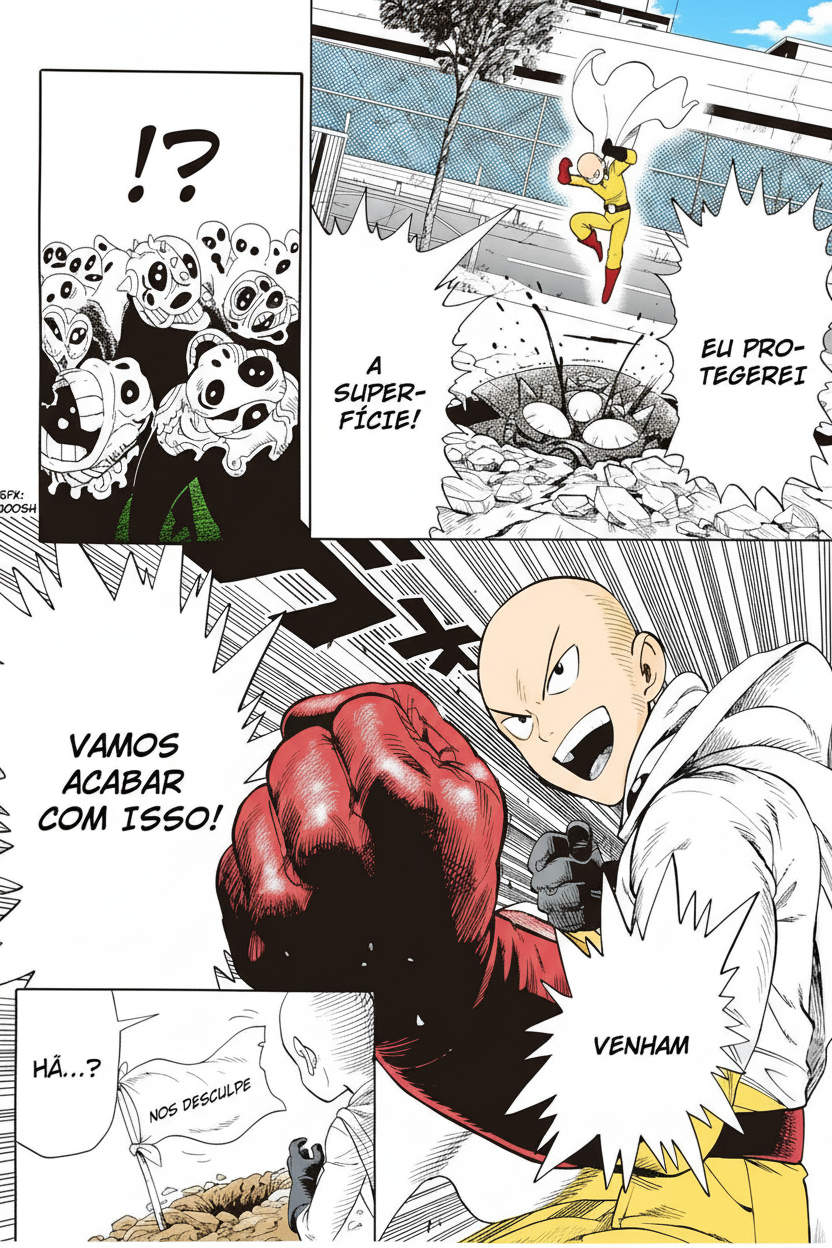 One Punch-Man (Fan Colored) Malígnos Habitantes do Subterrâneo 第20页