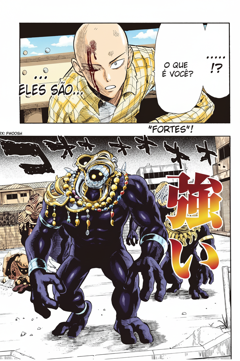 One Punch-Man (Fan Colored) Malígnos Habitantes do Subterrâneo 第8页