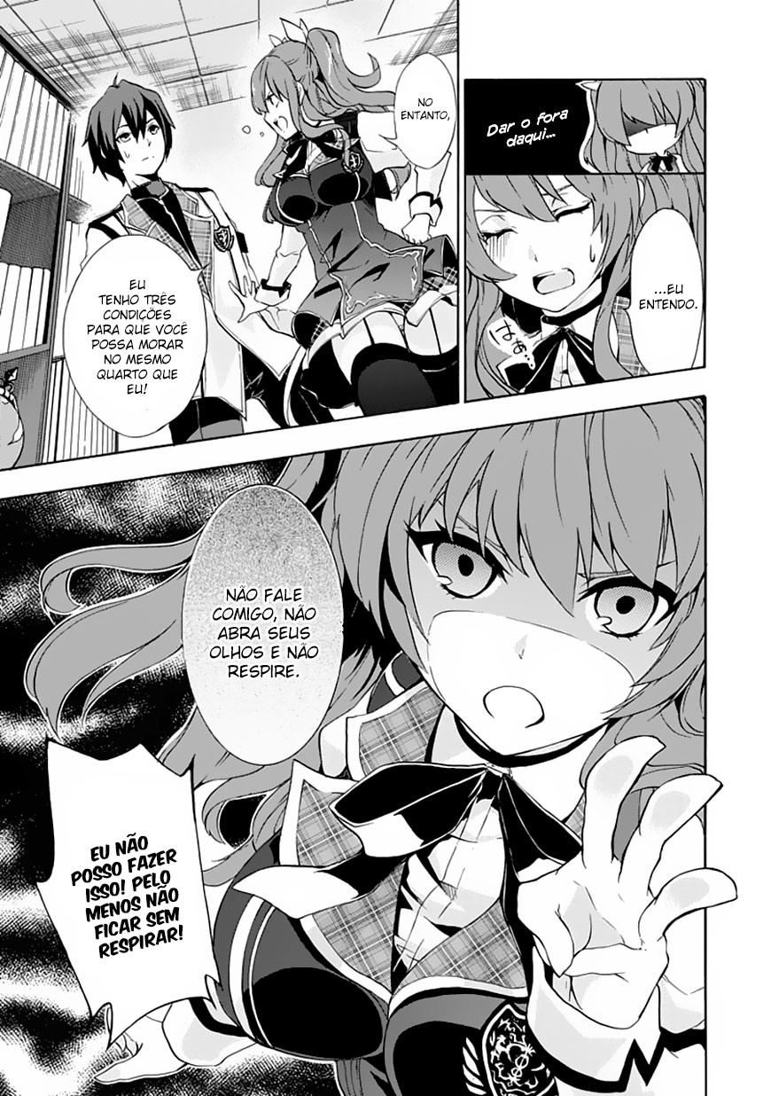 Rakudai Kishi no Cavalry O cavaleiro prodígio e o cavaleiro repetente 第21页