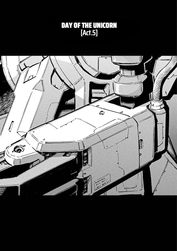 Mobile Suit Gundam UC (Unicorn) - Bande Dessinée Day of the Unicorn [Act.5] 第1页