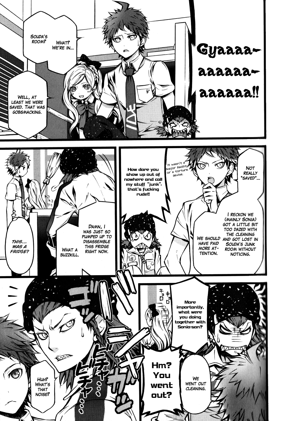 Super Danganronpa 2: Goodbye Despair Academy Comic Anthology Cleaning Princess Day by Fubito Mikanagi 第5页