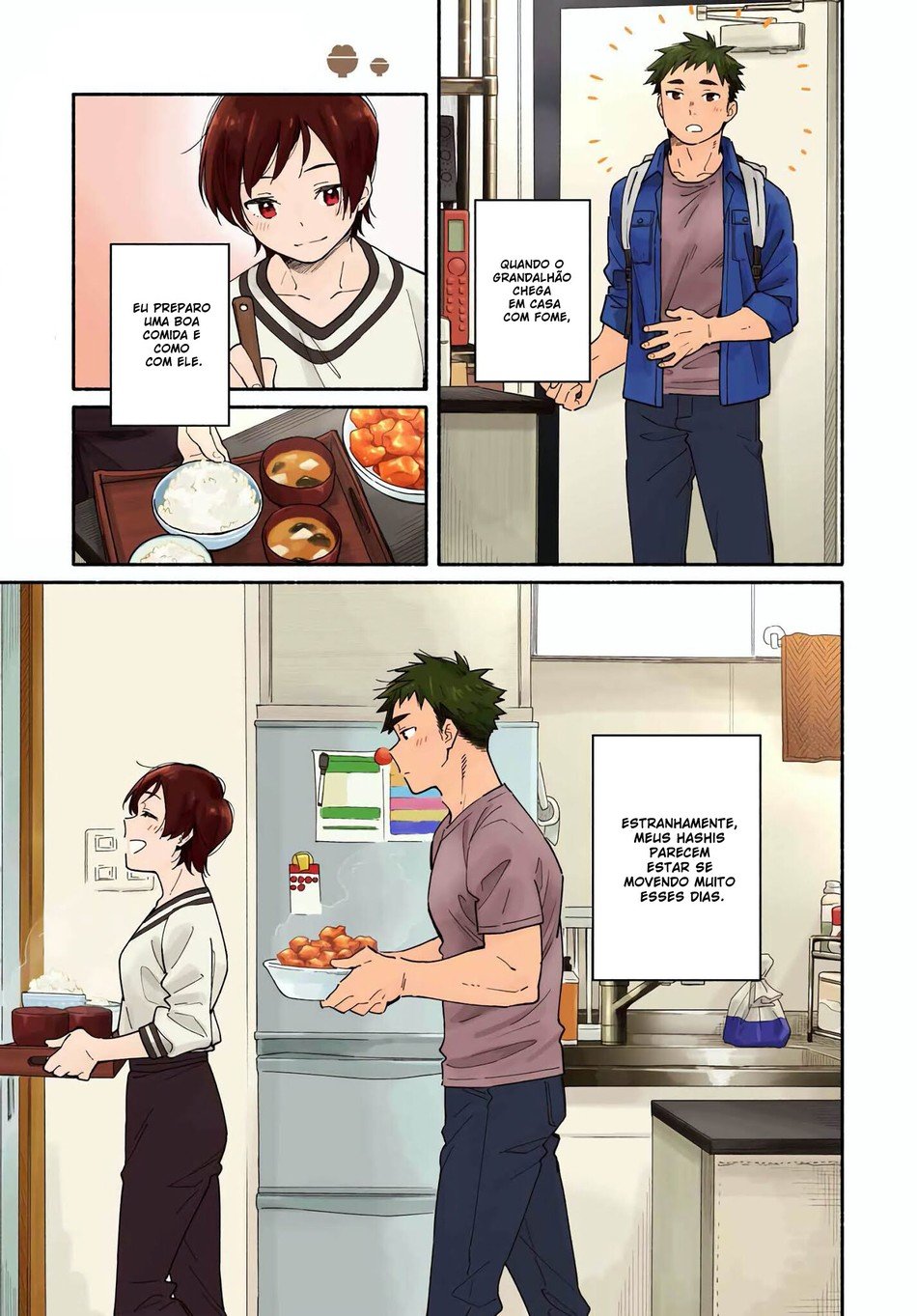 Aikagi-kun to Shiawase Gohan Uma história de uma mulher de trinta e poucos anos de escritório e um jovem (quase) vivendo juntos! 第2页