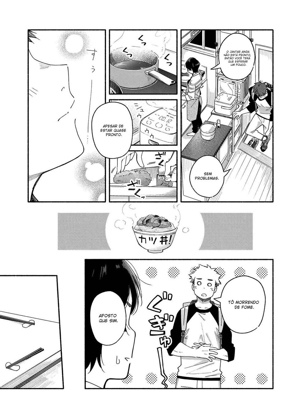 Aikagi-kun to Shiawase Gohan Uma história de uma mulher de trinta e poucos anos de escritório e um jovem (quase) vivendo juntos! 第8页