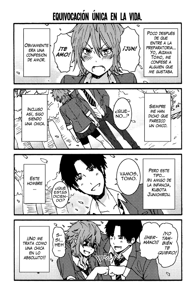 Tomo-chan wa Onna no ko! Equivocación Única en la Vida 第1页