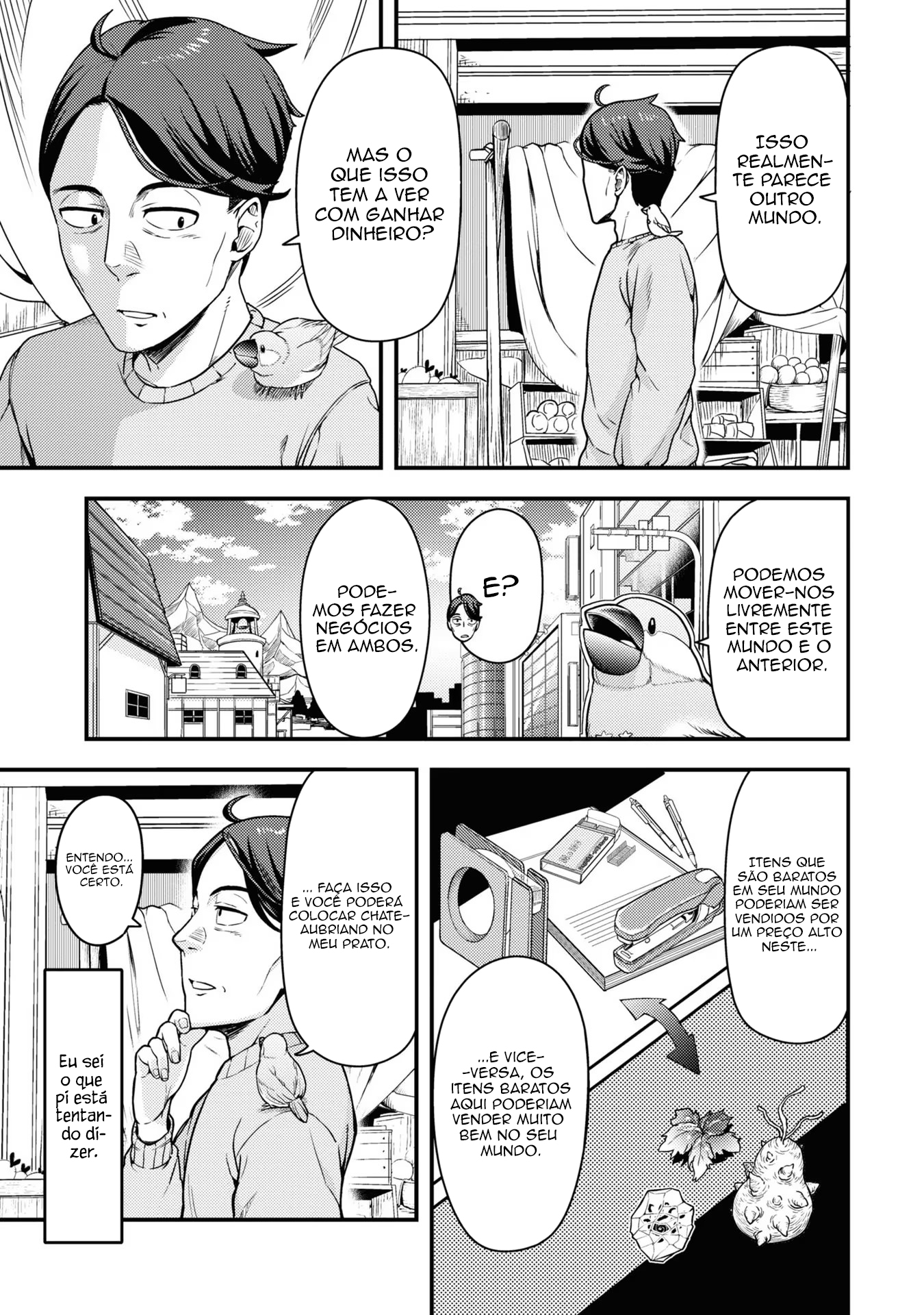 Sasaki to Pii-chan: Isekai de Slow Life wo Tanoshimou to Shitara, Gendai de Inou Battle ni Makikomareta Ken - Mahou Shoujo ga Up wo Hajimeta you desu Vol. 1 Ch. 1.2 第4页