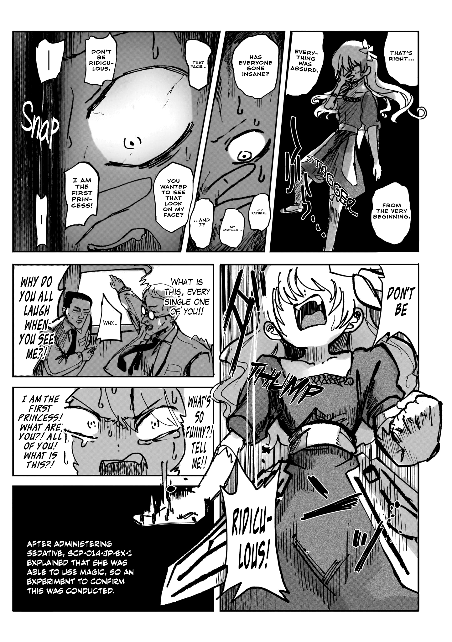 SCP Zaidan Comic Anthology: Musume I Just Wanted to see that Look on your Face 第6页