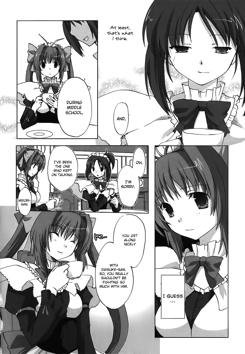 Chocolate - Maid Cafe Midori Thoughts 第25页