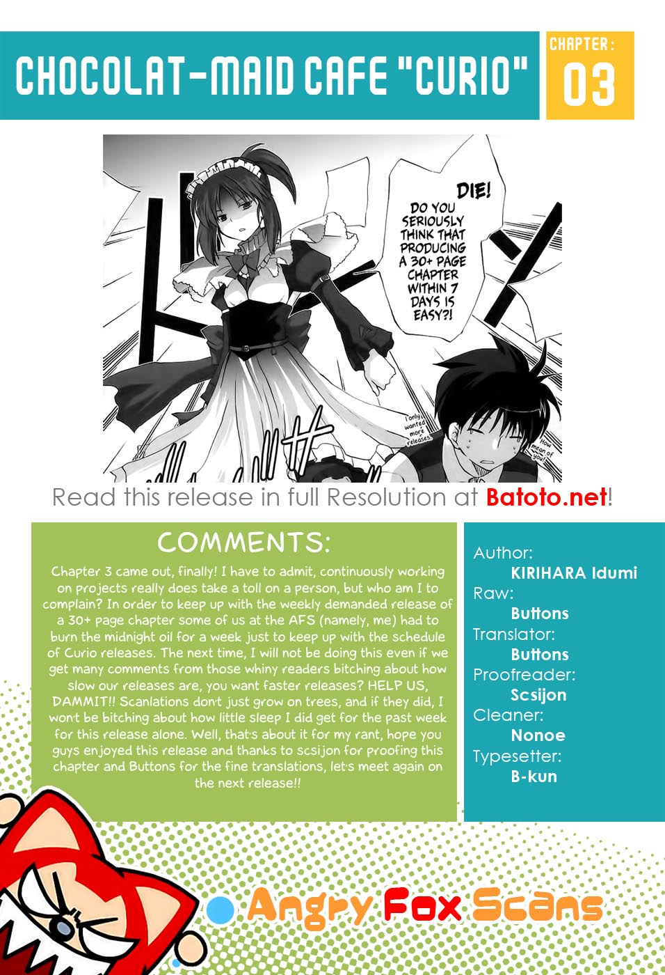 Chocolate - Maid Cafe Midori Thoughts 第32页