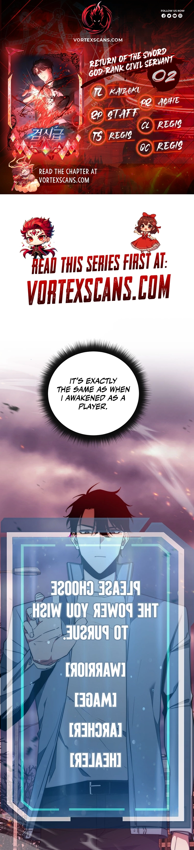 The Civil Servant of the Sword Returns Ch. 2 第1页