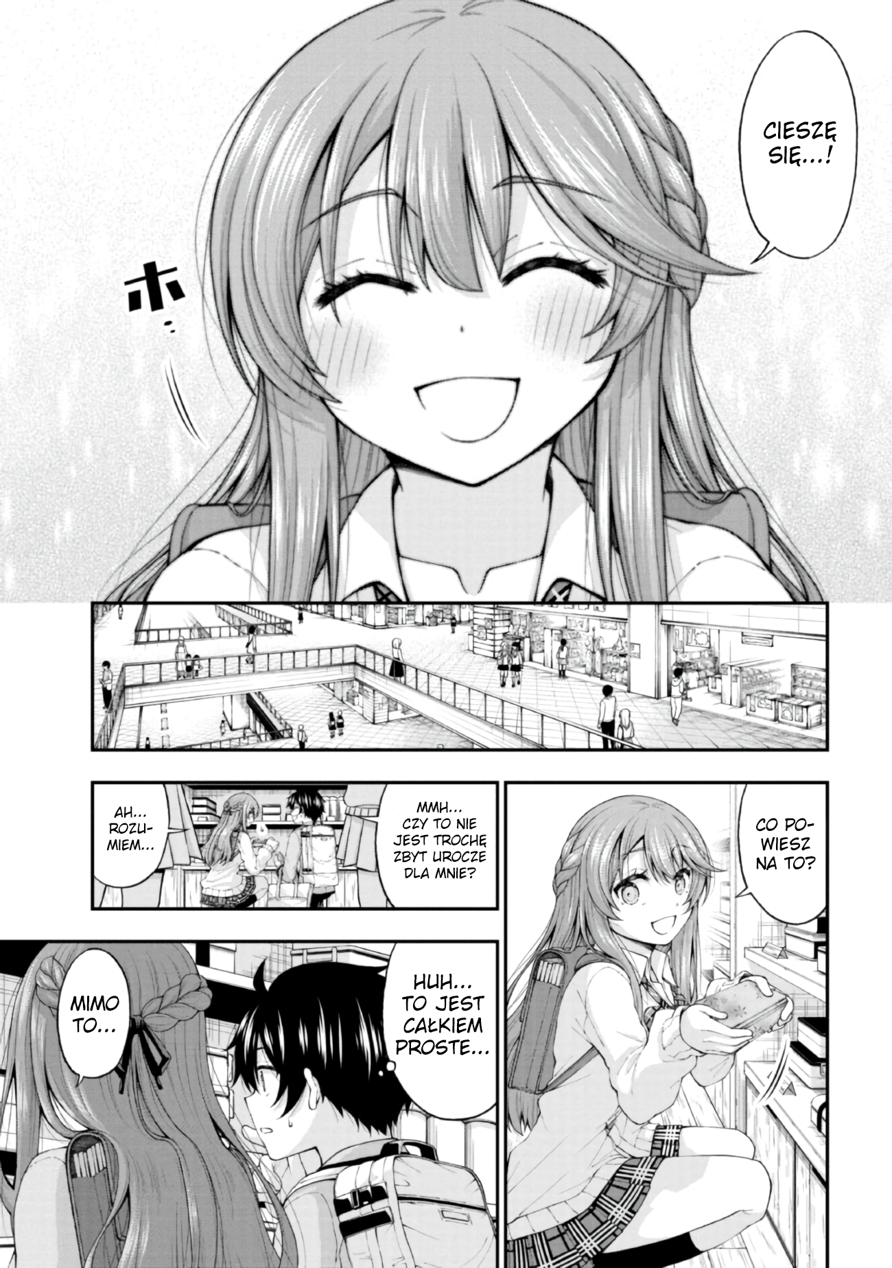 Inkya no Boku ni Batsu Game de Kokuhaku Shitekita Hazu no Gyaru ga, Dou Mitemo Boku ni Betabore desu Randka po szkole... To ciężkie 第3页