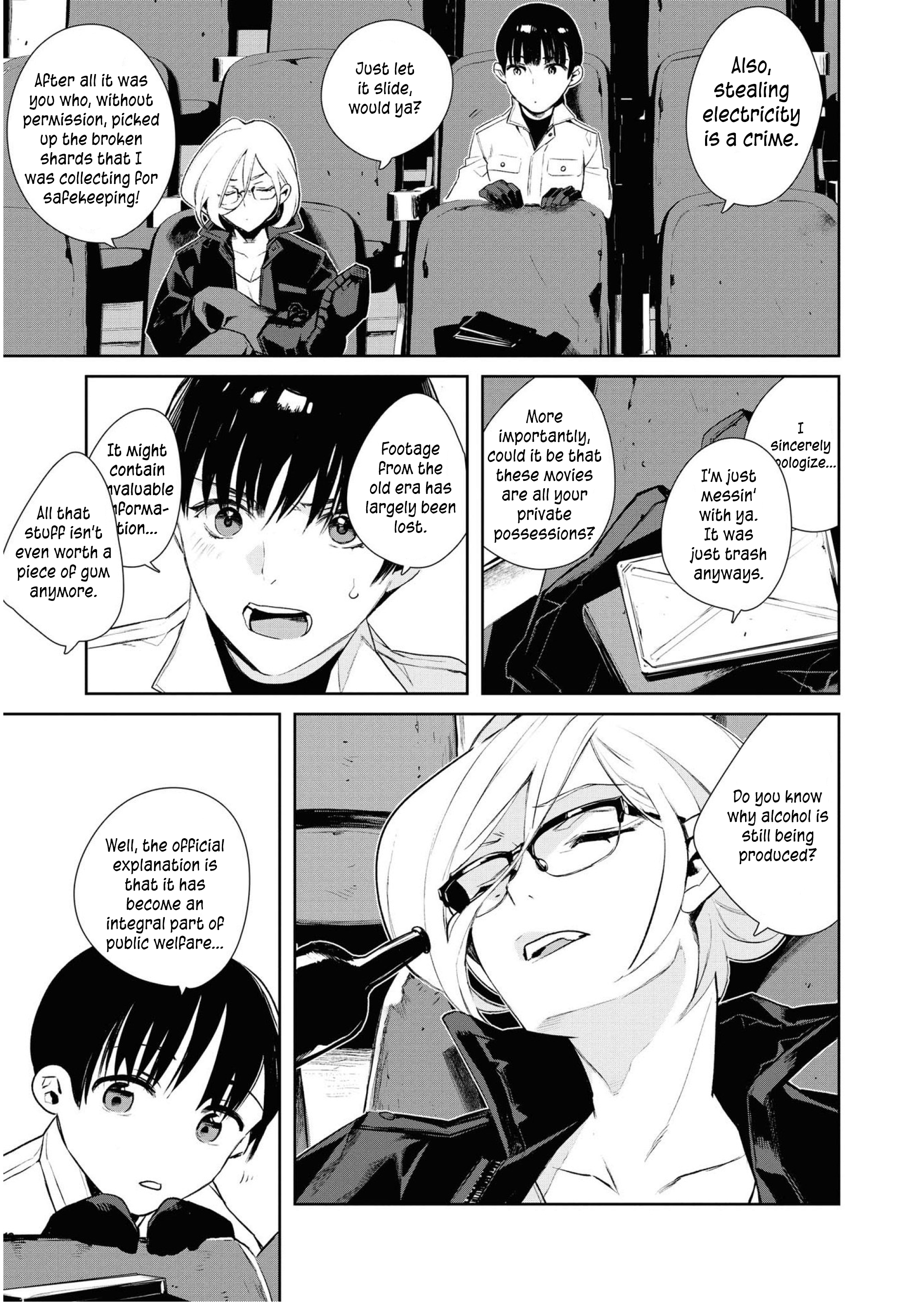 Shuumatsu Sekai Yuri Anthology What Color is the Sea? 第14页