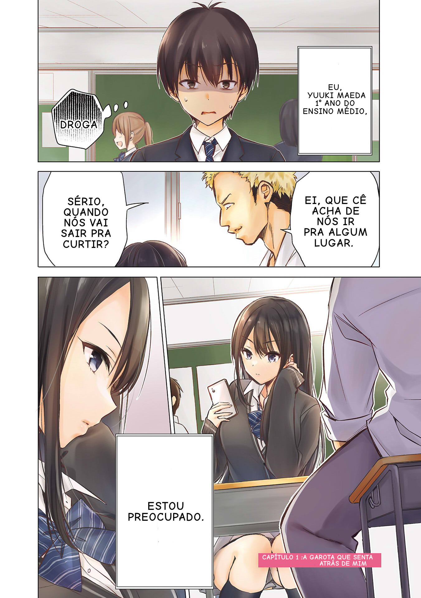 Gotou-san wa Furimukasetai! A garota que senta atrás de mim 第2页