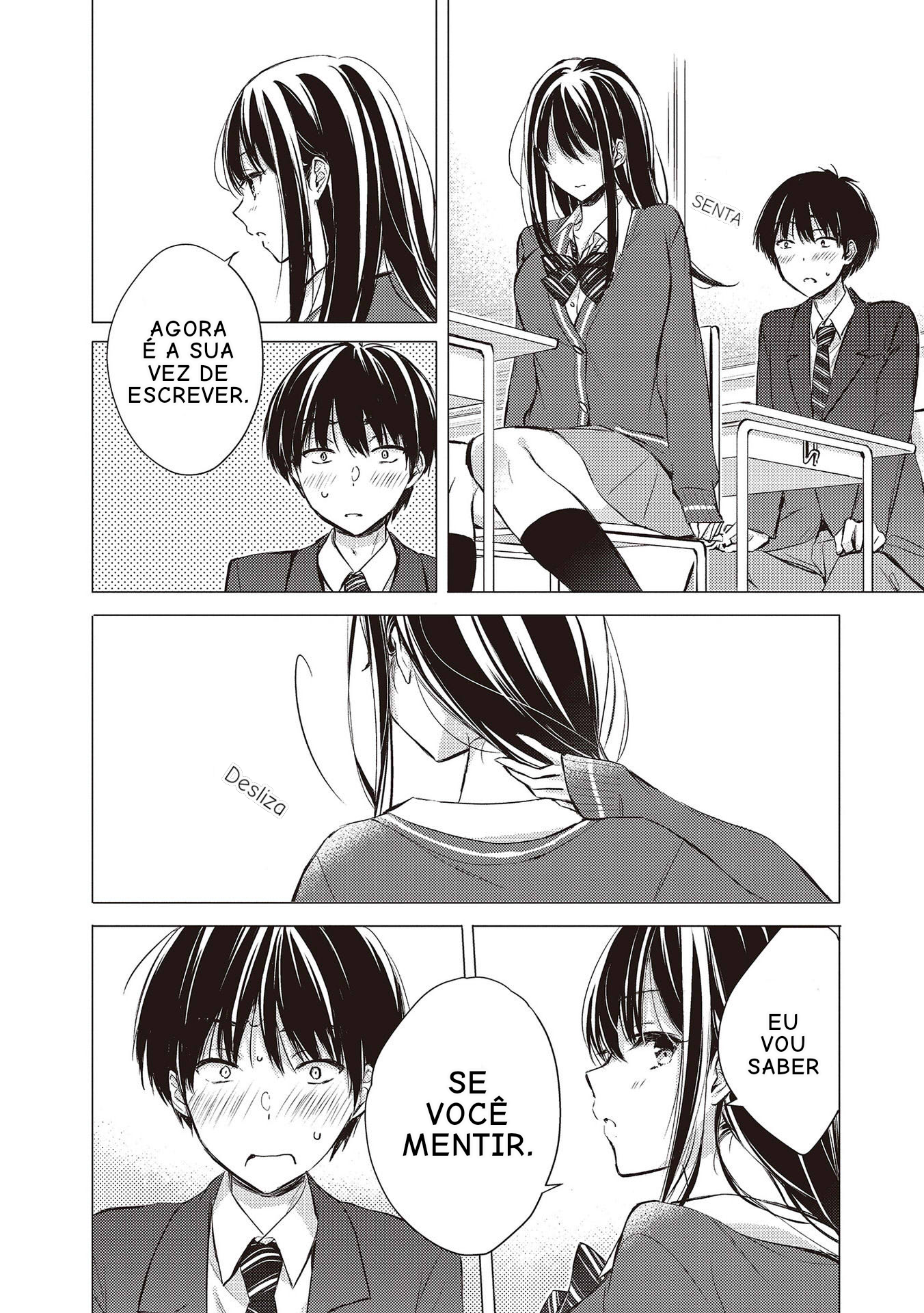 Gotou-san wa Furimukasetai! A garota que senta atrás de mim 第9页