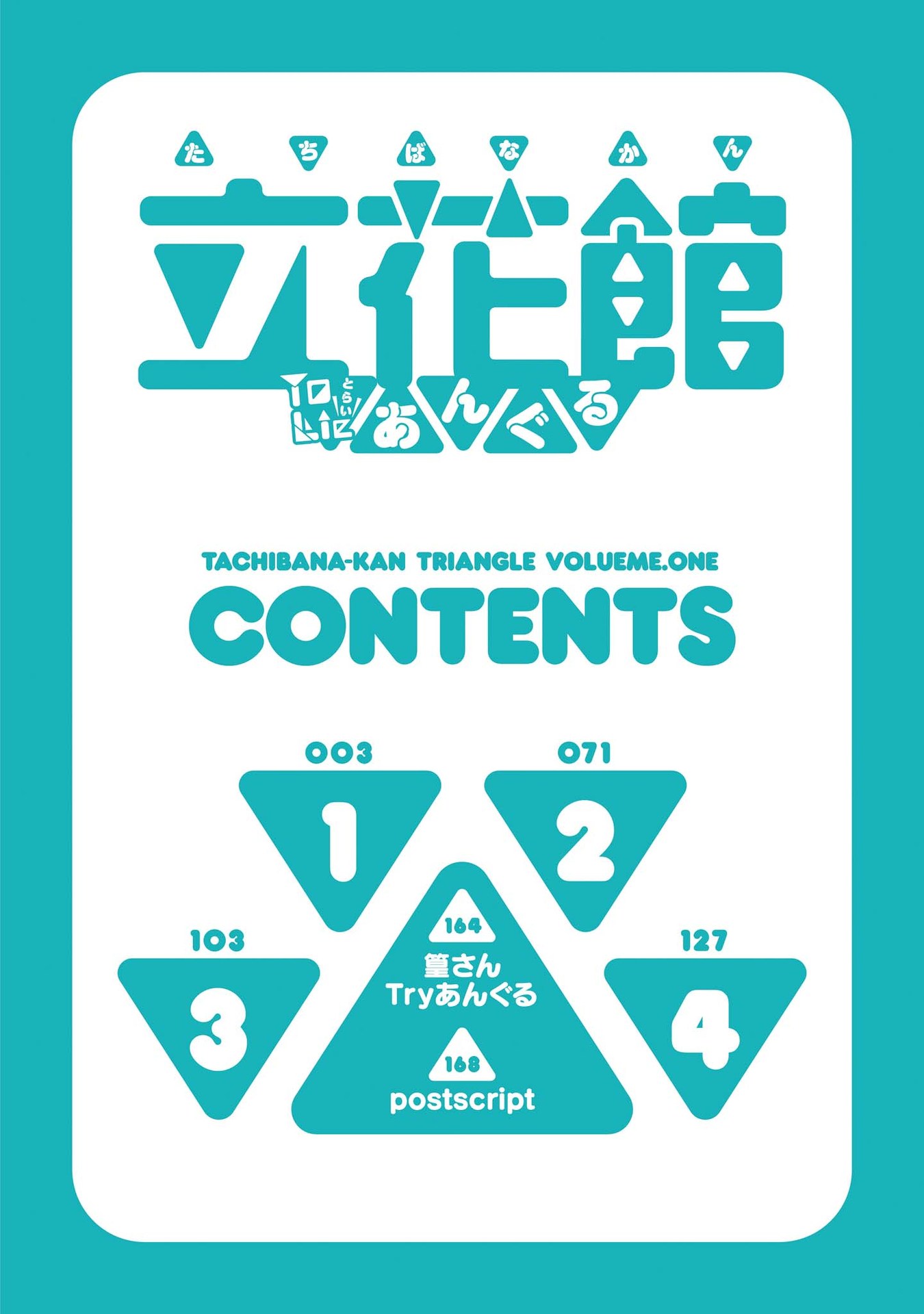 Tachibanakan Triangle Vol. 1 Ch. 1 第6页