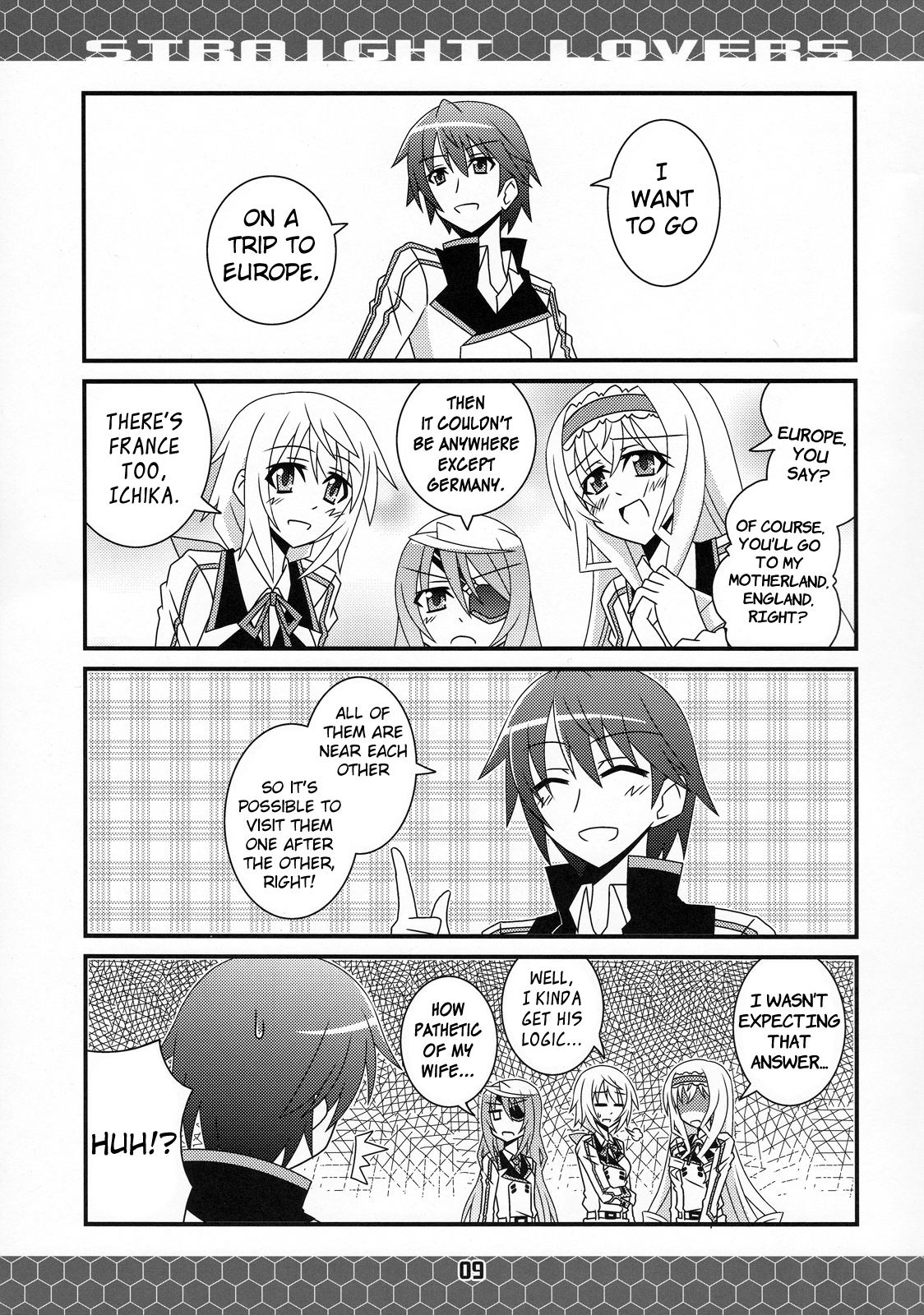 Infinite Stratos - Straight Lovers (Doujinshi) 第8页
