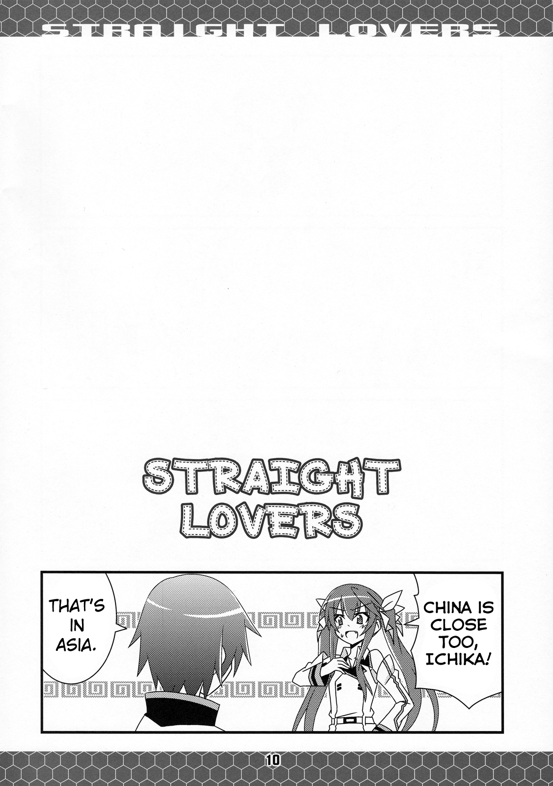 Infinite Stratos - Straight Lovers (Doujinshi) Oneshot 第9页