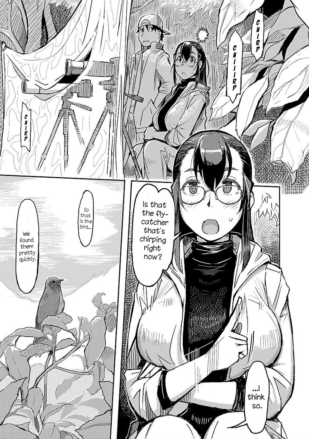 Akiyama-san no Tori Life Let's Go See The Flycatcher! 第1页