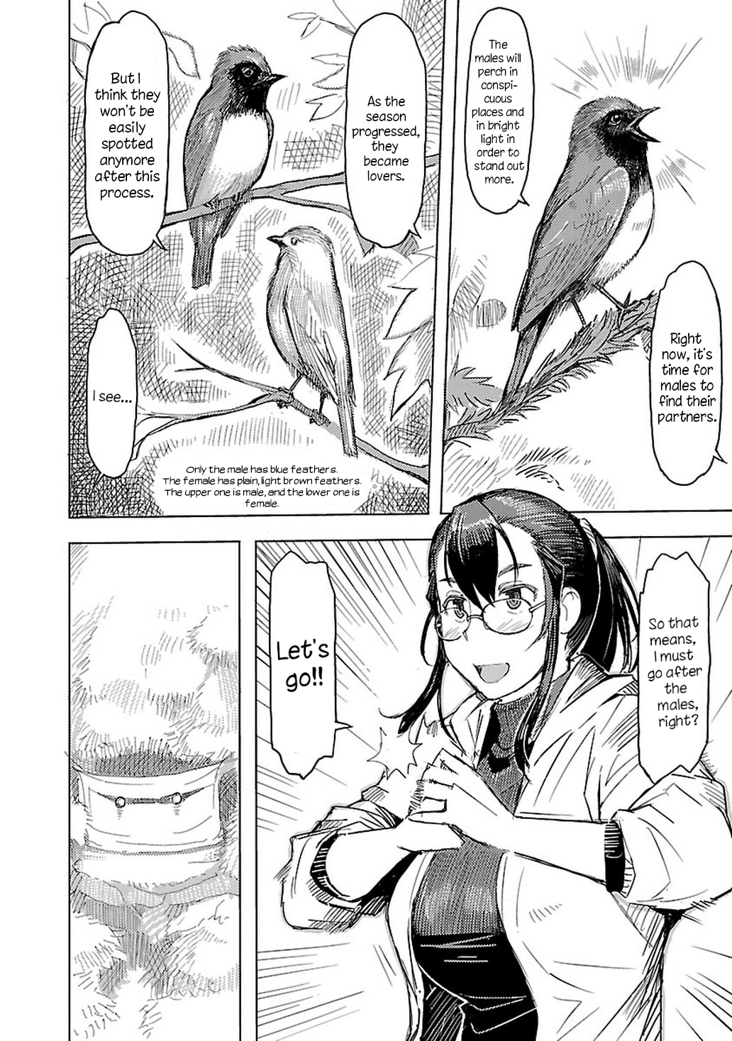 Akiyama-san no Tori Life Let's Go See The Flycatcher! 第12页