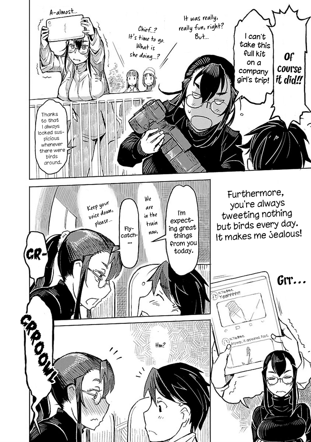 Akiyama-san no Tori Life Let's Go See The Flycatcher! 第4页