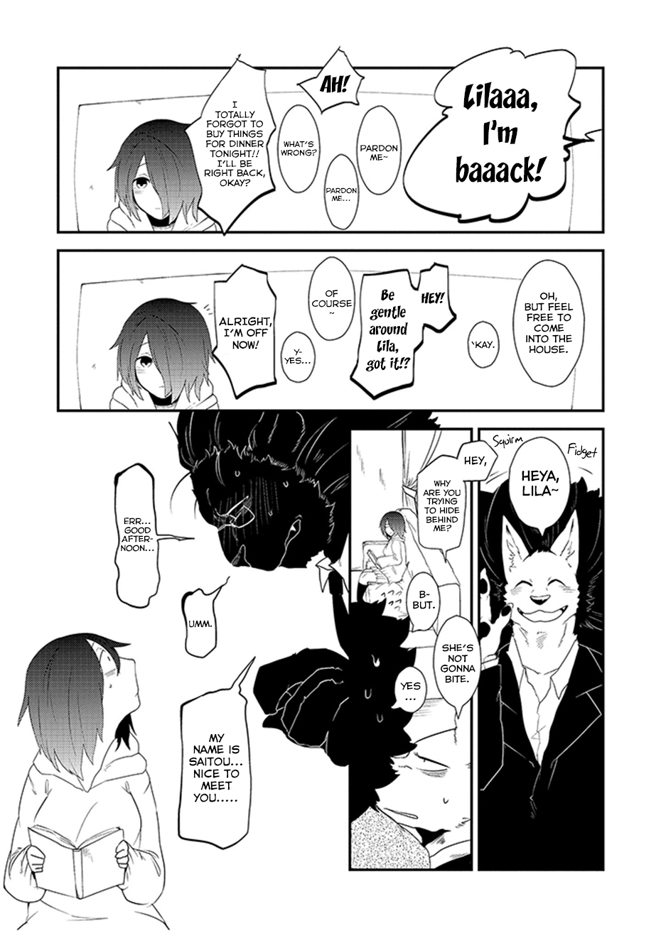 Kainushi Juujin to Petto Joshikousei Vol. 1 Ch. 4 第7页