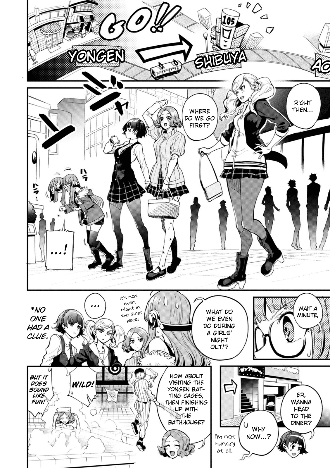 Persona 5 the Animation: Dengeki Comic Anthology Futaba's New Travel Achievement 第4页