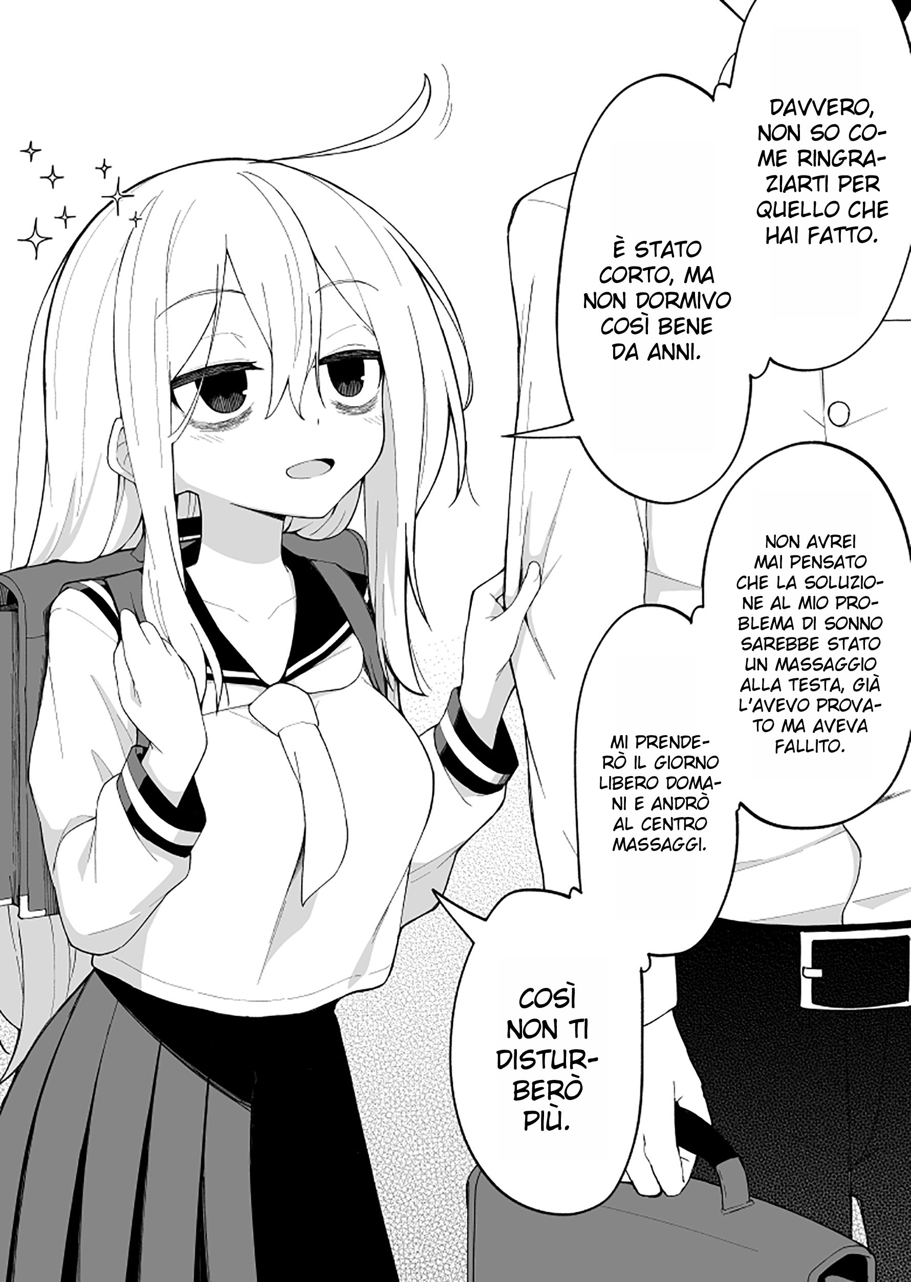 Hanashi ga Susumu Goto ni Me no Kuma ga Kieteiku Onnanoko Ch. 3 第4页