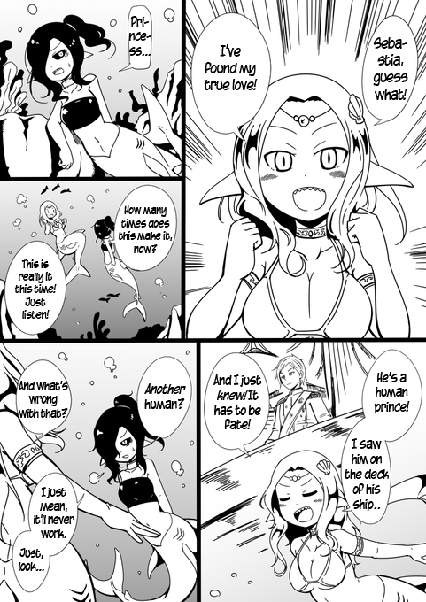 The Little Sharkmaid 第1页