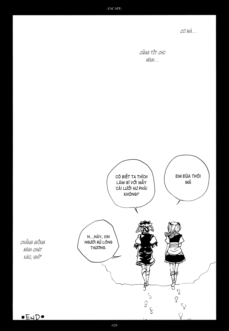 Touhou Project - Escape (Doujinshi) Oneshot 第28页
