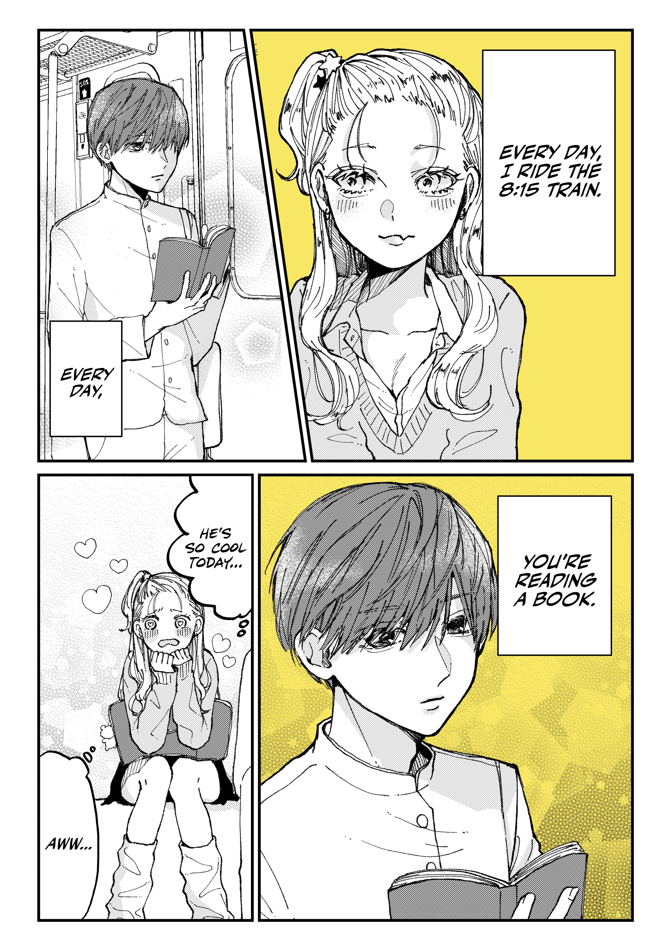 Kanna's Anthology The Story About How a Background Character Does Its Best to Make the Mutually Unrequited Love of a Gentle Gyaru x Honor Student Happen 第1页