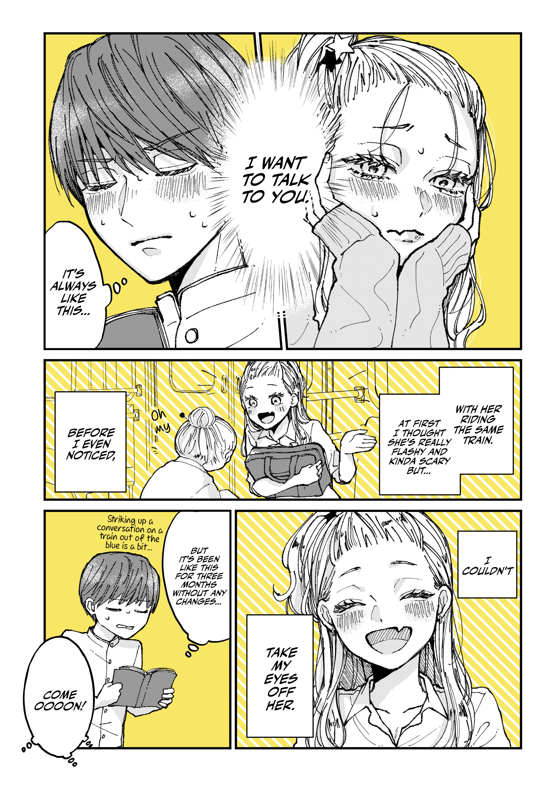 Kanna's Anthology The Story About How a Background Character Does Its Best to Make the Mutually Unrequited Love of a Gentle Gyaru x Honor Student Happen 第2页