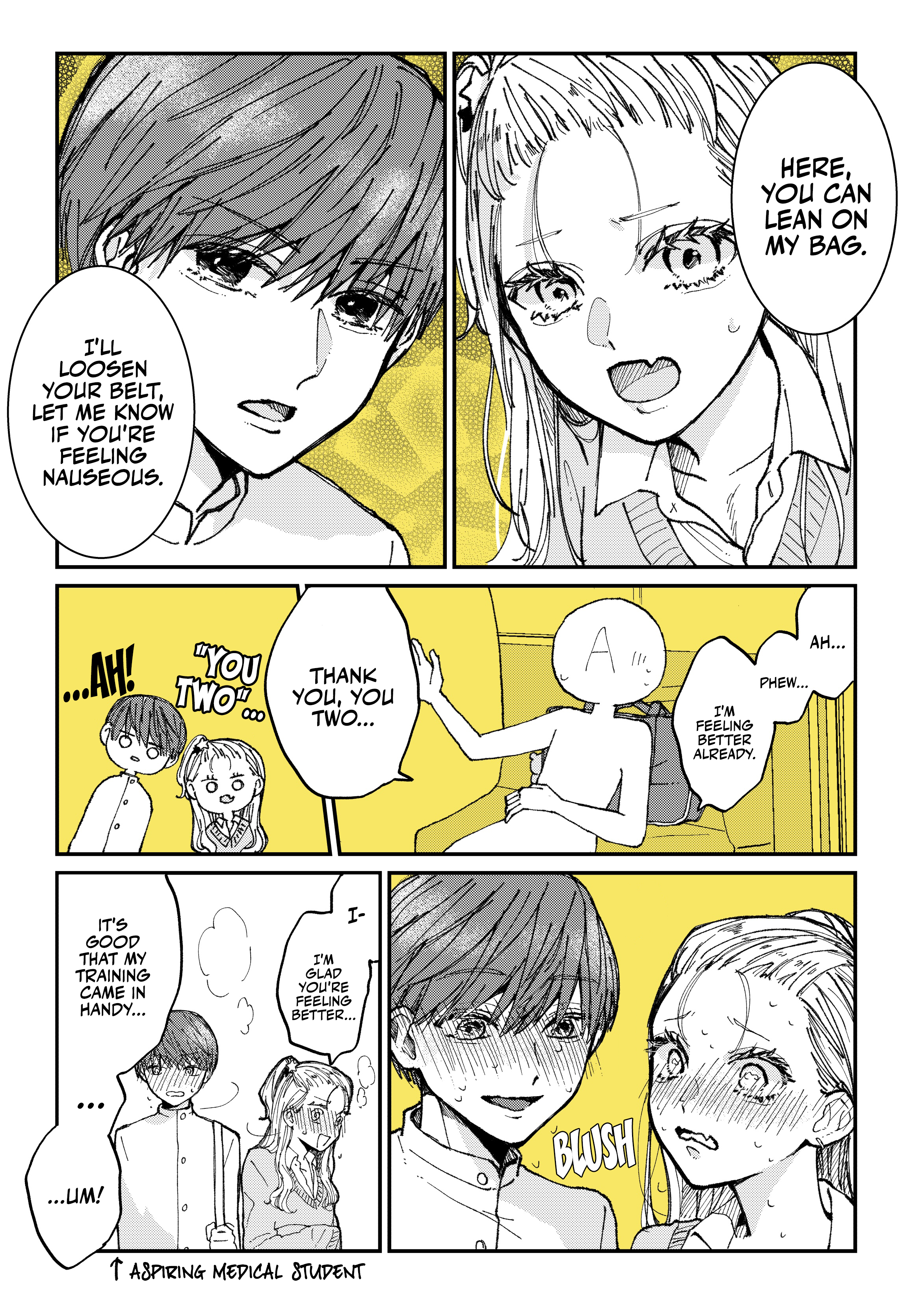 Kanna's Anthology The Story About How a Background Character Does Its Best to Make the Mutually Unrequited Love of a Gentle Gyaru x Honor Student Happen 第4页