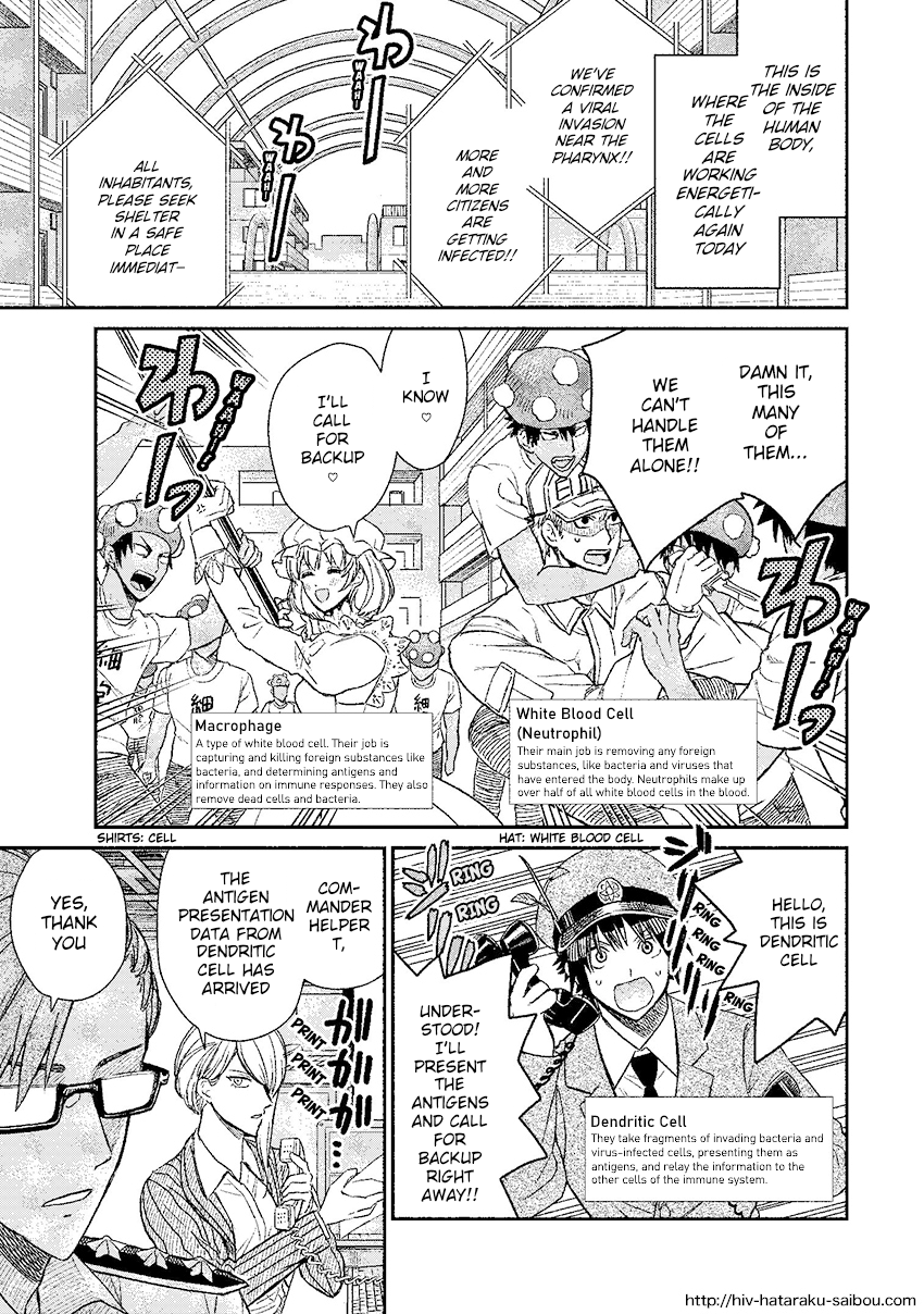 Hataraku Saibou HIV Special Edition 第4页