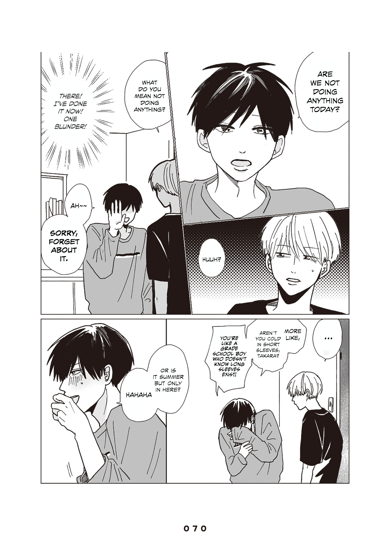 Takara-kun and Amagi-kun Vol. 1 Ch. 3 第21页