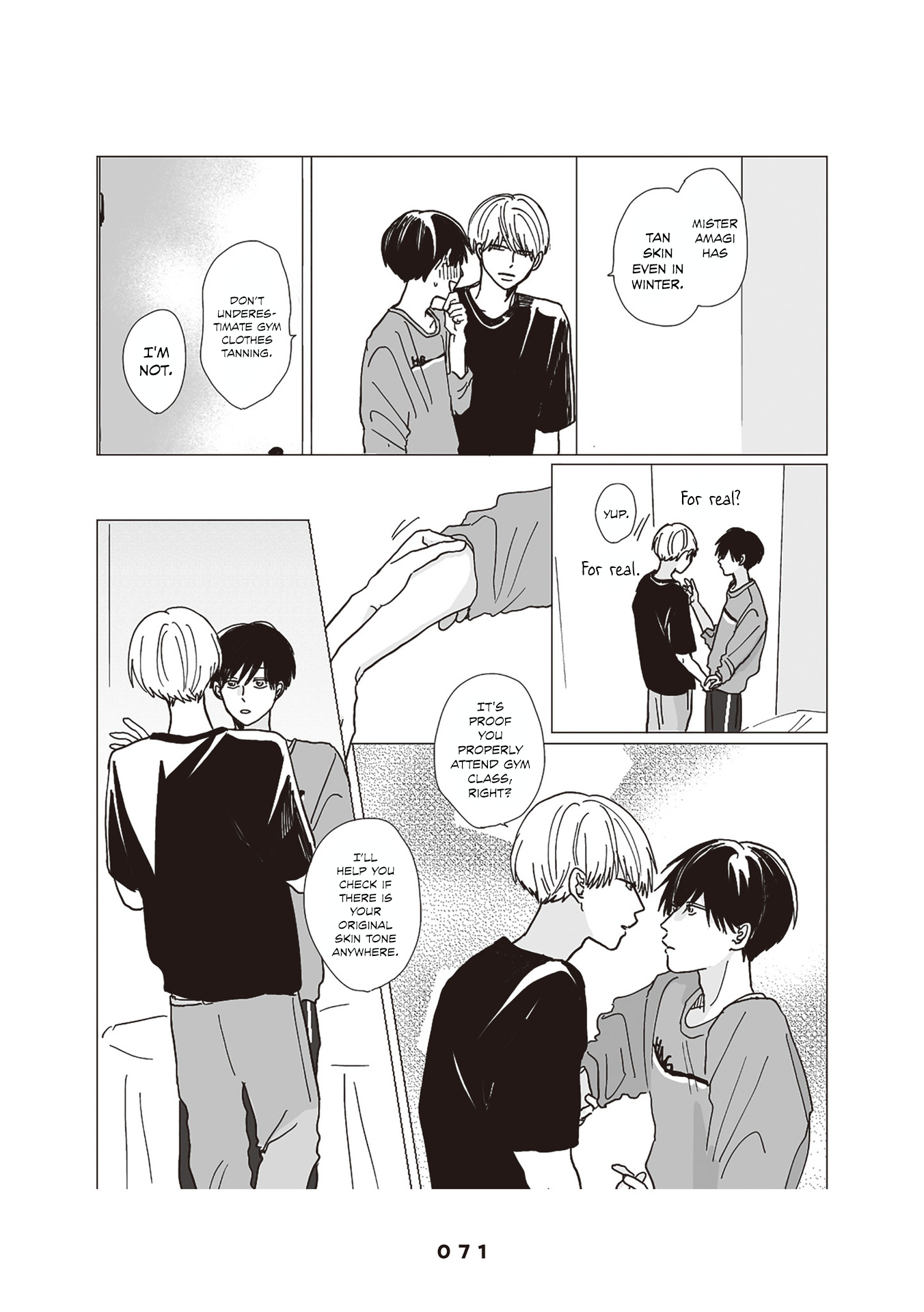 Takara-kun and Amagi-kun Vol. 1 Ch. 3 第22页