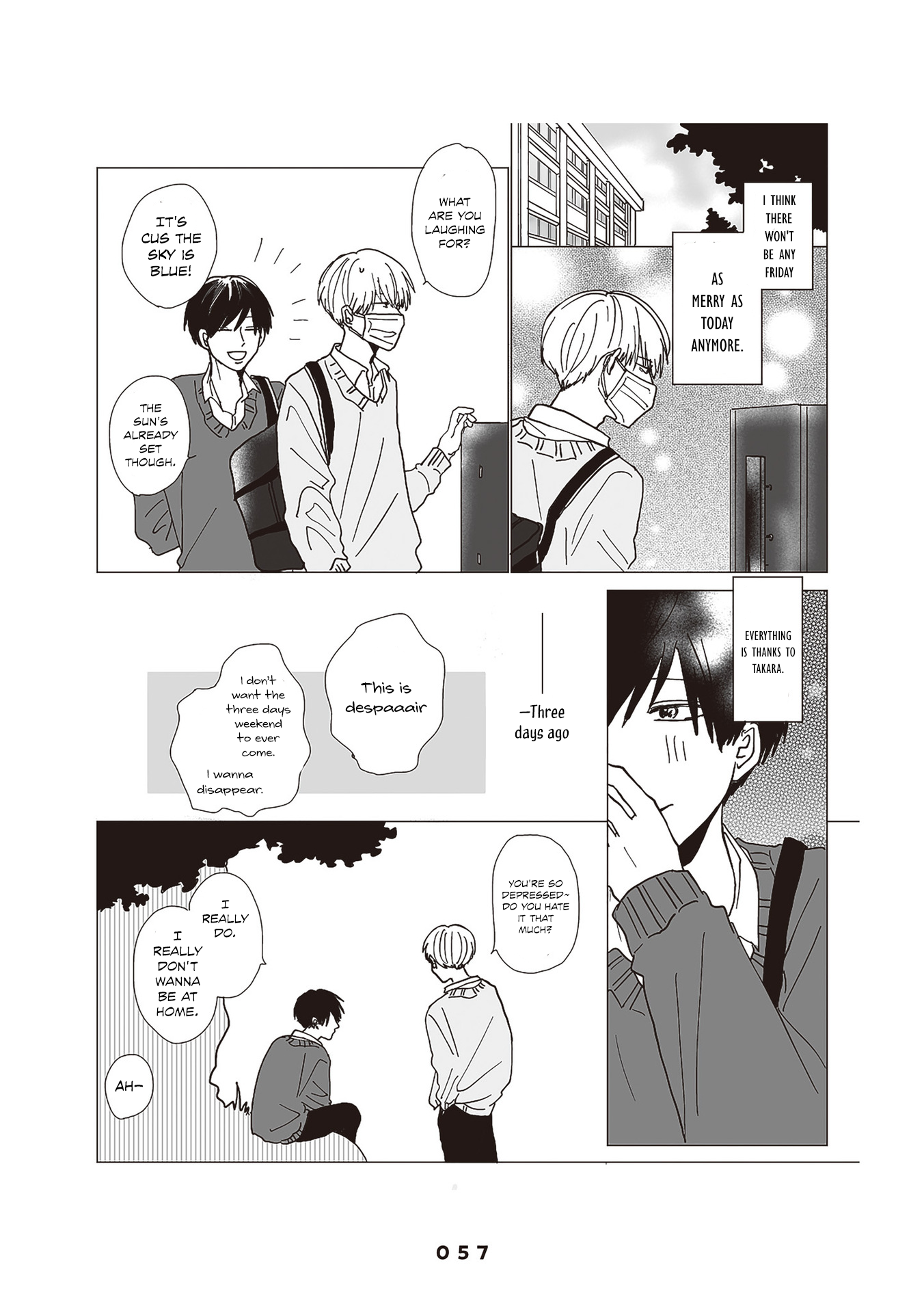 Takara-kun and Amagi-kun Vol. 1 Ch. 3 第8页