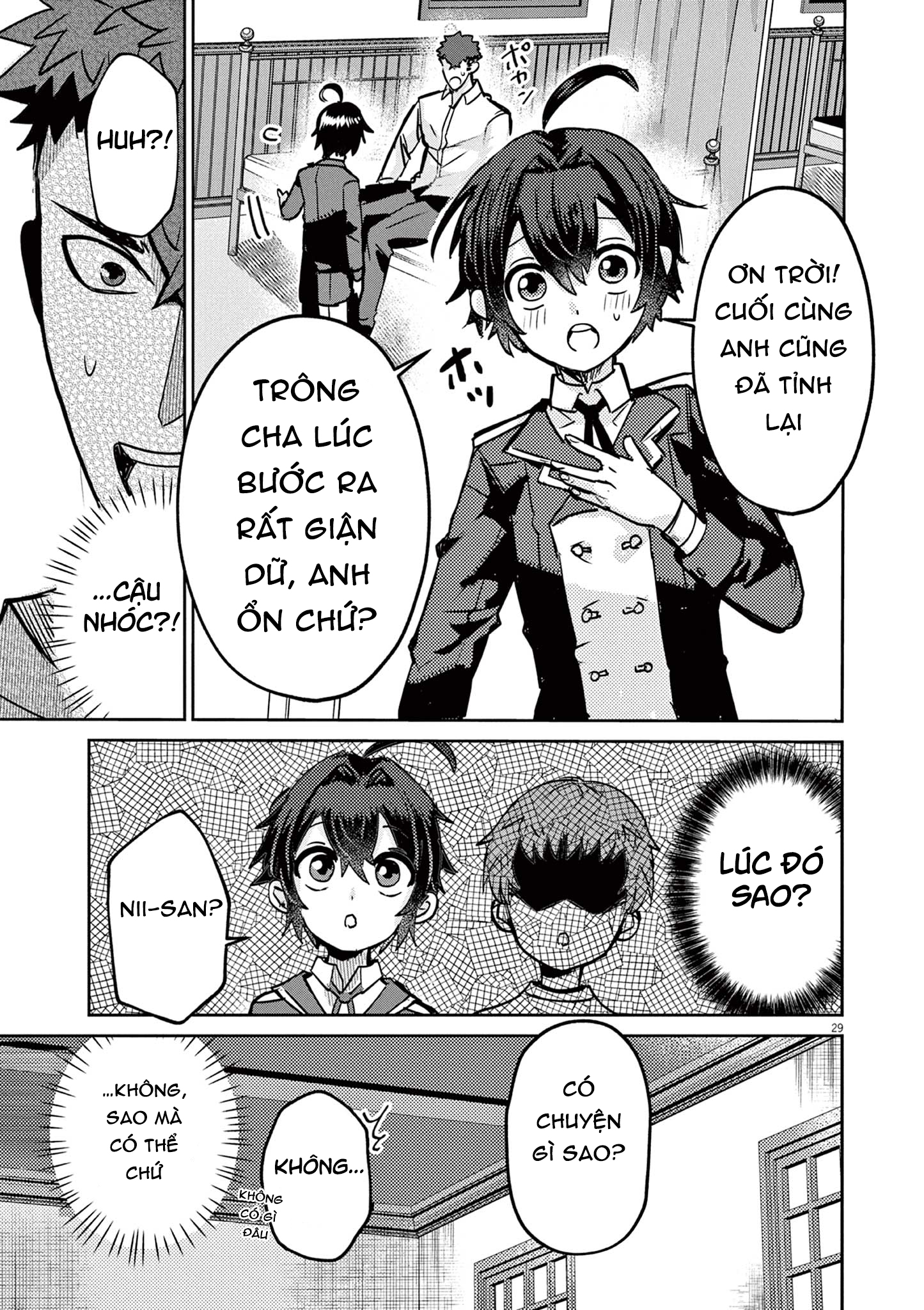 Nichiasa Suki no Otaku ga Akuyaku Seito ni Tenseishita Kekka, Hametsu Flag ga Houkaishiteiku Ken ni Tsuite Chapter 1: Hỡi dị giới, ta đã đến! 第30页