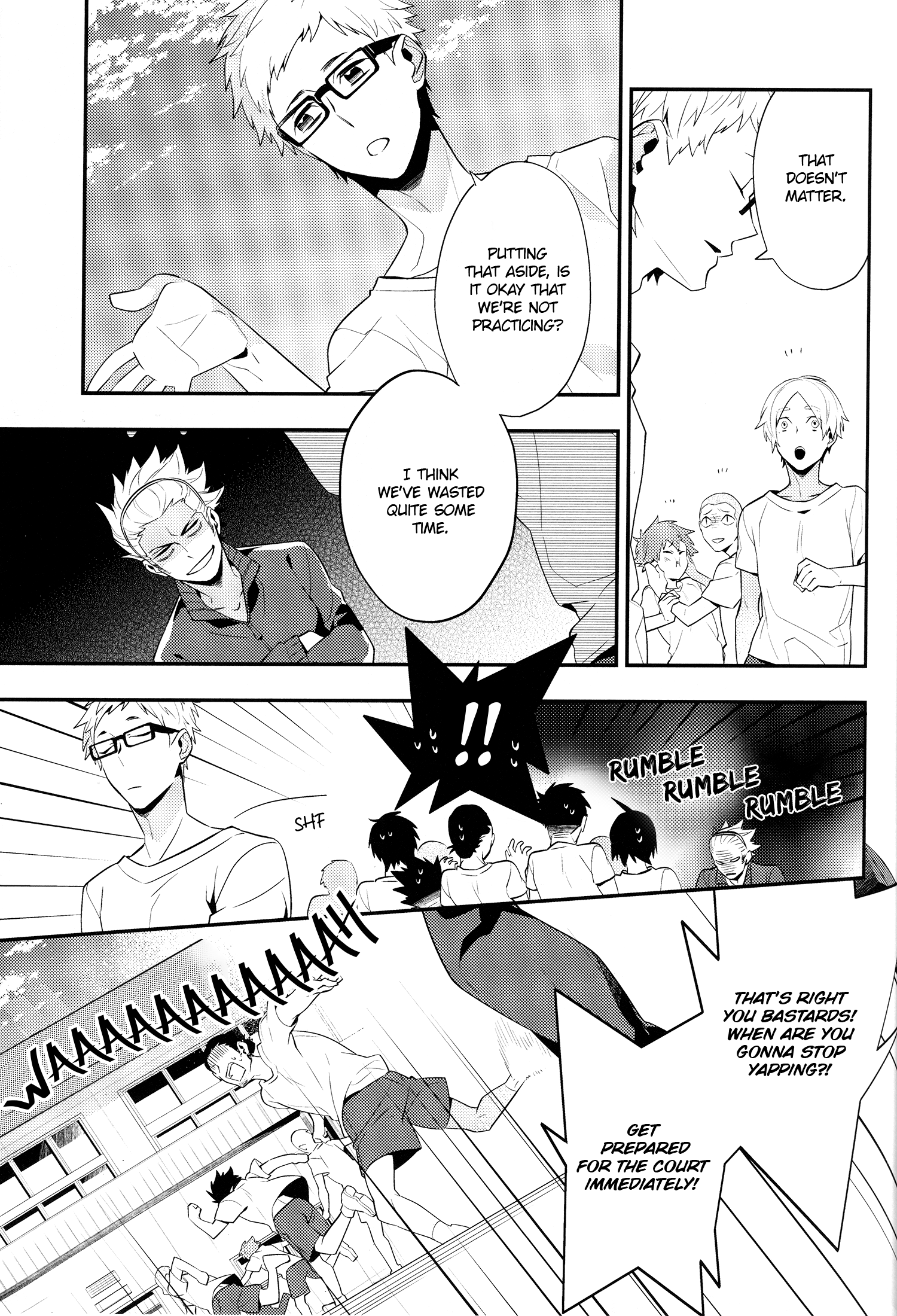 Haikyu!! - 3:00pm tea party (Doujinshi) Oneshot 第31页