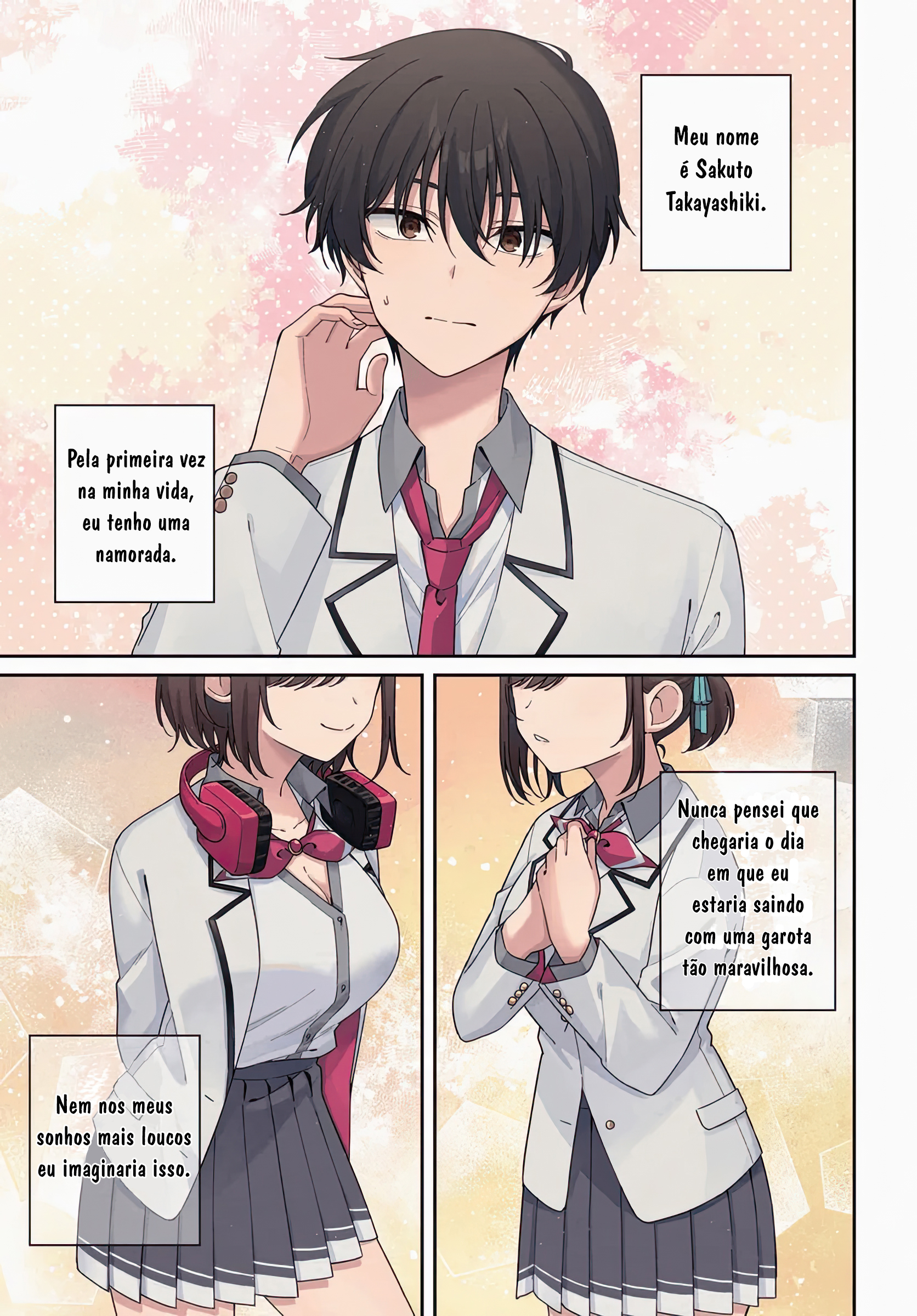Futago Matomete "Kanojo" ni Shinai? Chikage Usami é uma estudante de honra...? 第1页