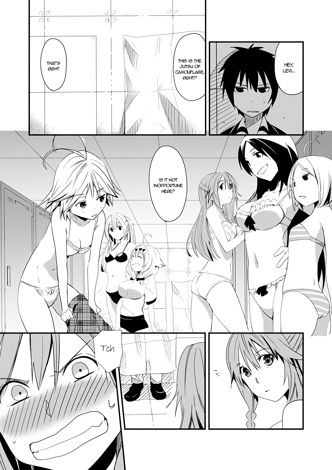 Trinity Seven - 7-nin no Mahoutsukai Comic Anthology Scroll of Ninjutsu Training is Severe!! 第4页