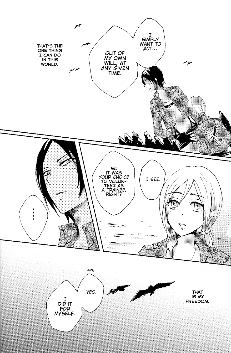 Shingeki no Kyojin - MESSENGER (Doujinshi) Oneshot 第13页