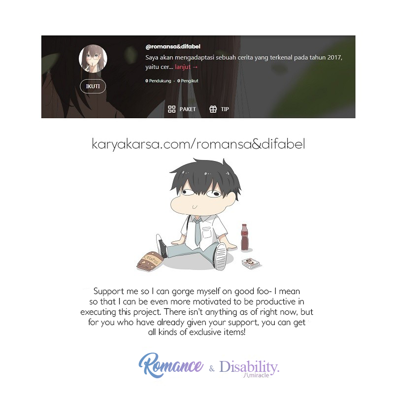 Romansa & Difabel Losing Someone Precious 第19页
