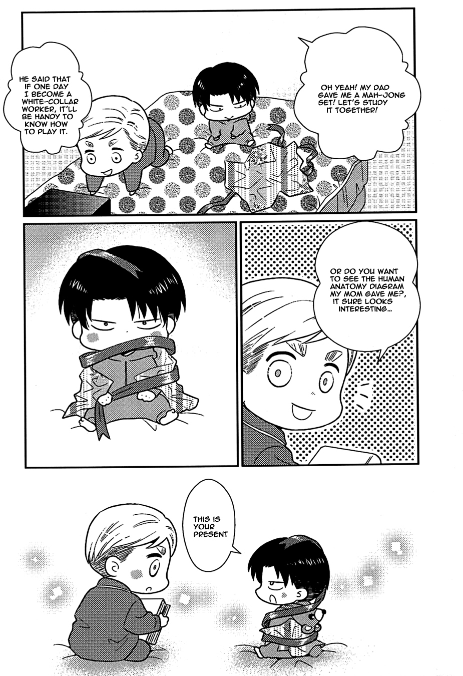 Shingeki no Kyojin - A Present For Erwin (Doujinshi) 第4页