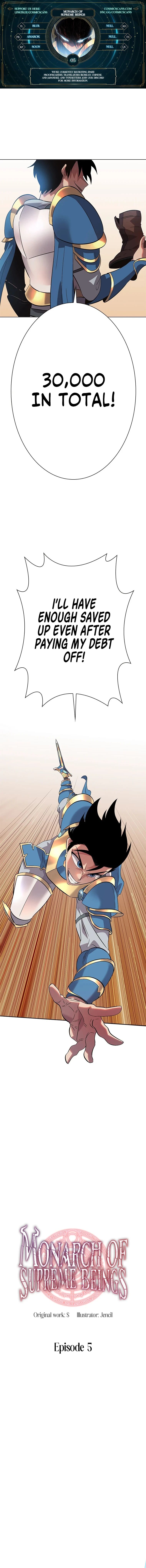 Monarch of Supreme Beings Ch. 5 第1页