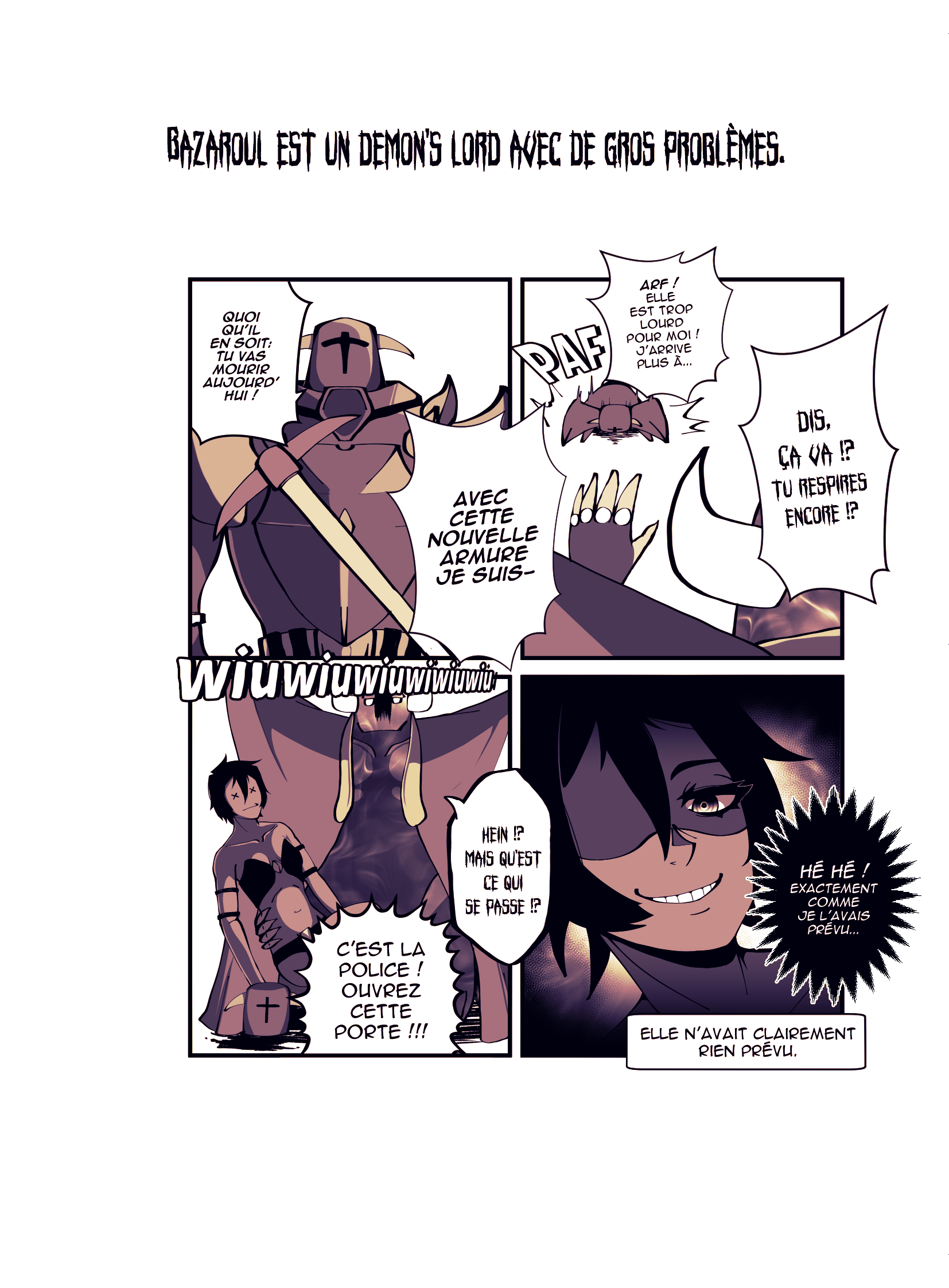 Je vais te massacrer mon cher demon lord !!! Chapitre 1 : Bazaroul est un demon's lord 第9页