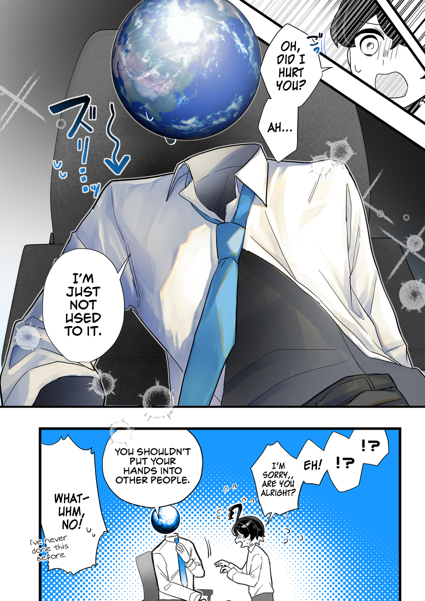 Chikyuu wa Ningen ni Koishiteru It's just Putting your Hand into a Non-Human's Body. 第4页