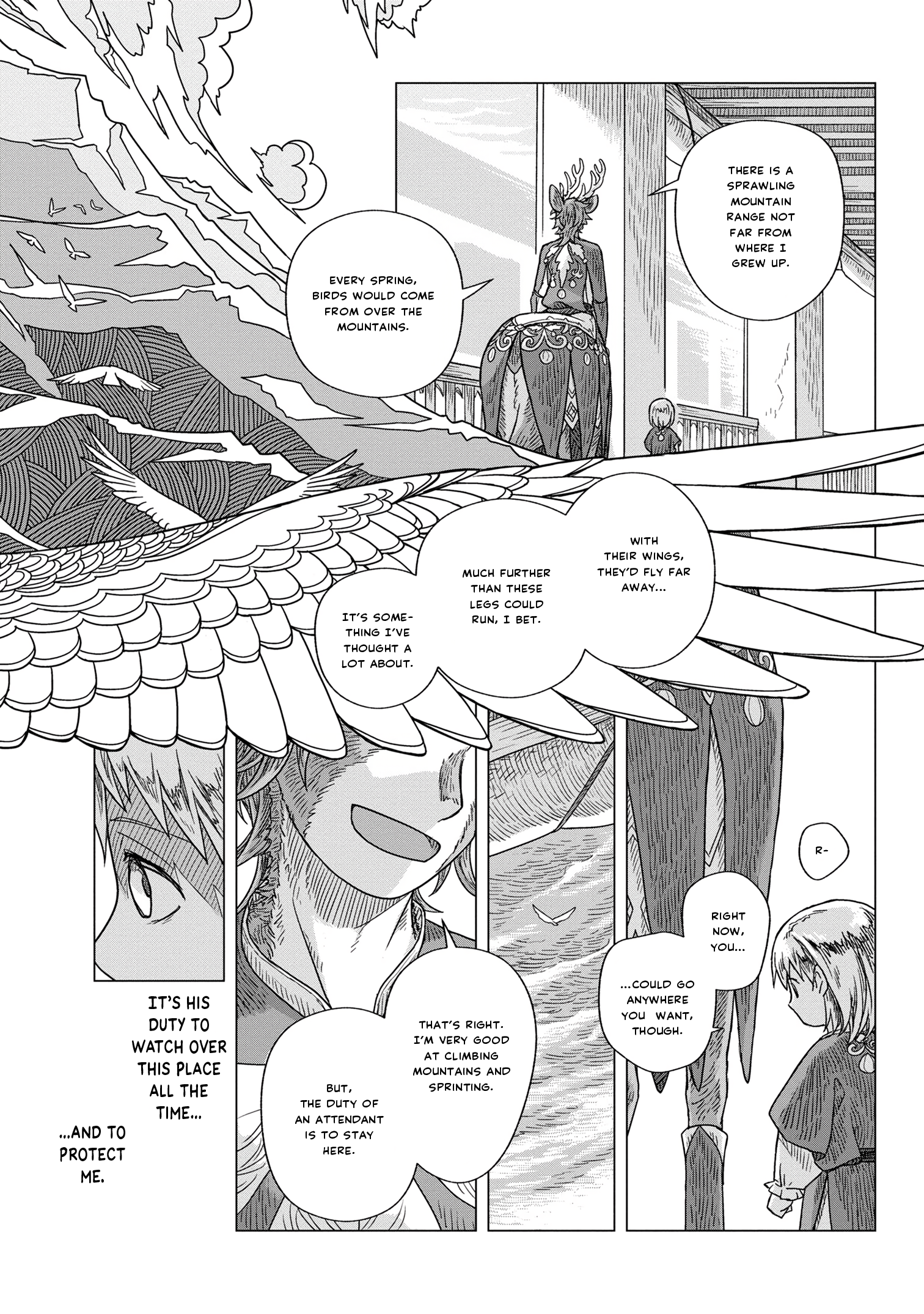 Kaze no Sakai, Tsubasa no Hate Ch. 1 第14页