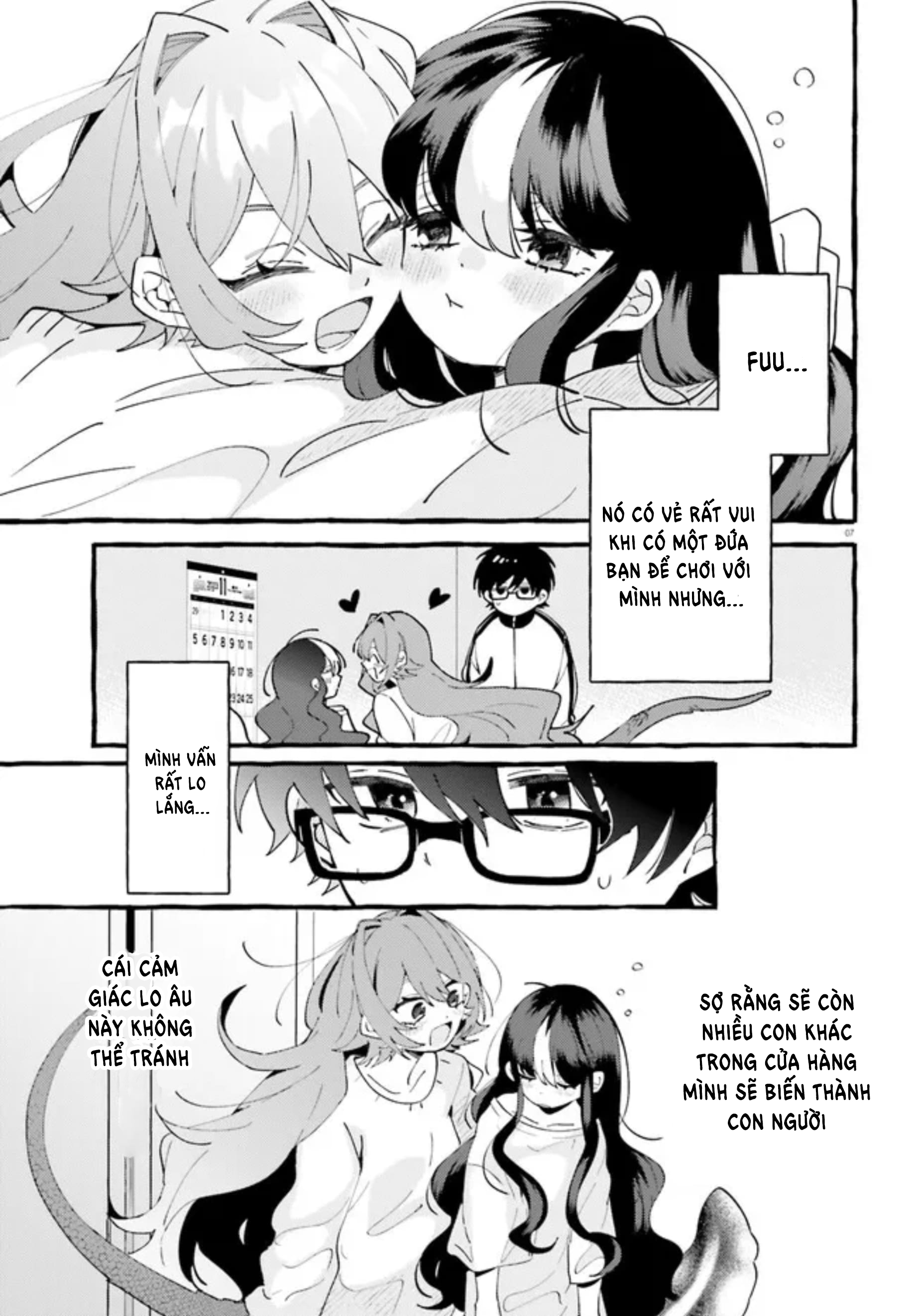Kimi wa Kawaii Reptile Đấu tranh nội tâm(Unlock new waifu: thằn lằn tây phi) 第8页